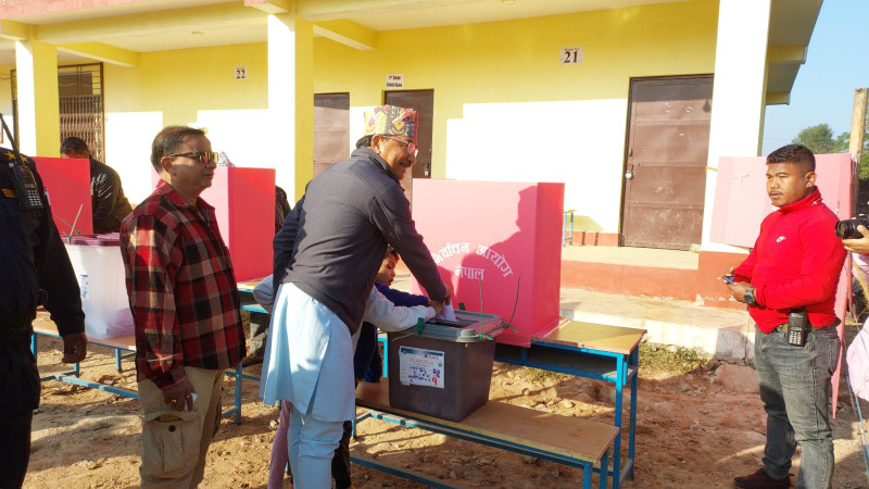 कमल थापाले खसाले भोट 